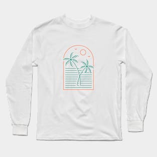 Summer Beach Vibes 1 Long Sleeve T-Shirt